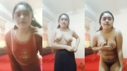 Chubby Horny Girl Boob Pussy Ass Fingering Part 28