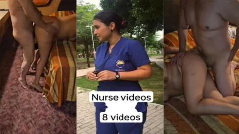 Nurse Nude Showing And Fucked By Foreign White Old doctor