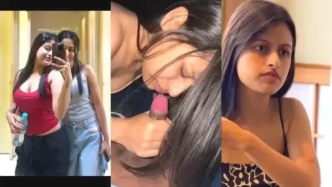 Desi Girlfriend Blowjob Video Hardcore Fucking Loud Moans Video MMS