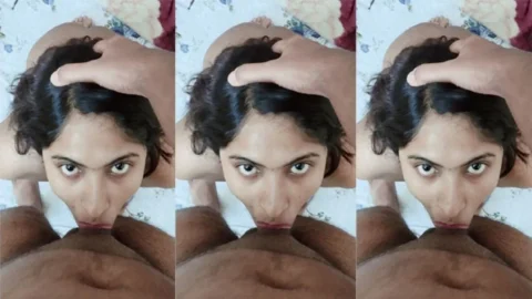 Horny Babe Sucking Dick 2