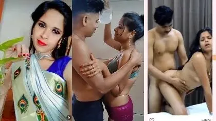 Mallu Diya Gowda Threesome Fucking Part 1