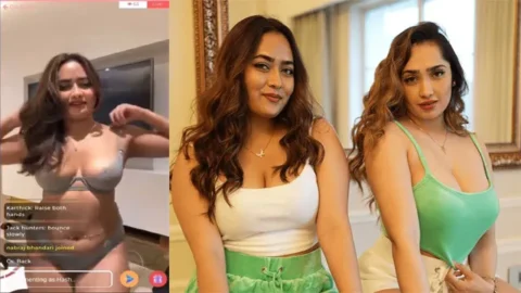 Divya Mistry First Live in - Transparent Lingerie Part 2