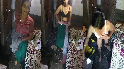 Tamil Wife Secretly Nude Record When Bathing Part 3