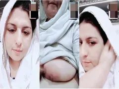 BEAUTIFUL PAKISTANI BHABHI SQUEEZING BIG BOOBS FINGERING HER JUICY PUSSY SHOWING ON VC
