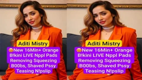 Aditi Mistry New Bikini - Nude Boobs Teasing Viral