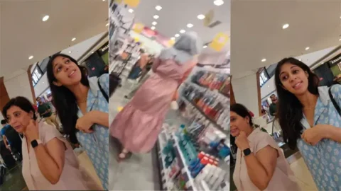 Random Upskirt Panty Pussy - In Shopping Mall Daring Guy