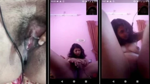 27 Videos - Beautiful Mallu Girlfriend Showing & Mastrubating on VC with Boyfriend