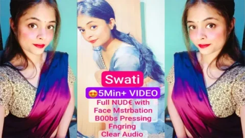 Swati Beautiful Instagram - Double Meaning Reel Queen - Full Nude Mstrbation