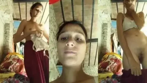 Desi Girlfriend Nude Video Call Exposes Her Massive Boobs Video MMS