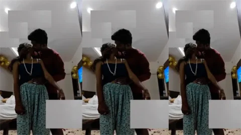 Tamil New Wife Romance Captured Nude By Hubby