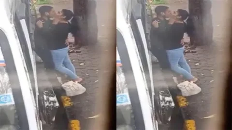 Tamil Lover Outdoor Kissing Captured Secretly