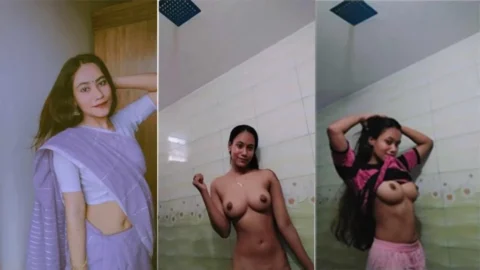 Cute sexy figure gf showing video