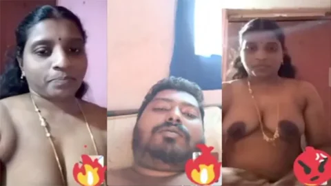Mature Tamil Aunty Showing Boobs For Lover In Vc