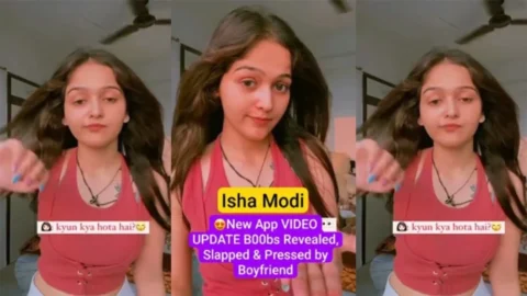 Isha Modi Most Requested App Exclusive Teasing Boobs Revealed, Slapped Pressed