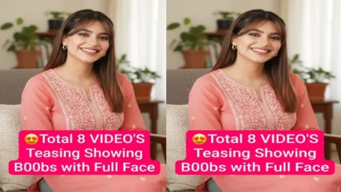 Beautiful Snapchat Influencer Latest Viral - Teasing Showing Boobs with Full Face Mms Video