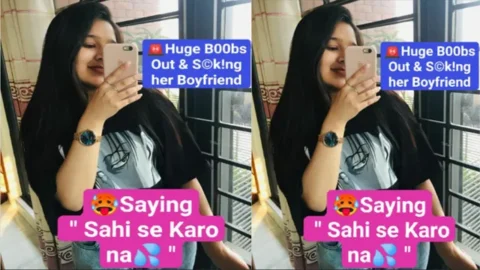 Latest Trending Sucking her Boyfriend - Giving Amazing Blowjob