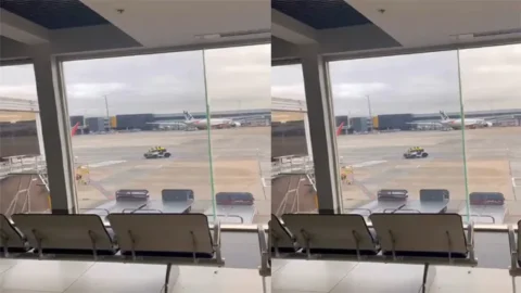 Airport Washroom Convinced Hot Young Girl Banged by Rizz Guy