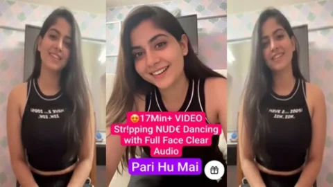 Pari Hu Mai Beautiful Instagram Model Stripping Nude Premium Live
