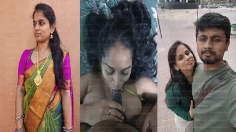 Tamil Beautiful Young Preggo Wife Blowjob & Fucking