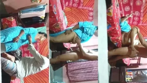 Village Bhabhi Sloppy Blowjob and Hard Cock Riding Session Video MMS