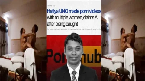 Bangladeshi UNO Officer - caught on camera