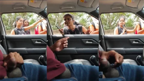 South Indian Daring Guy Flashing Dick - In Girls While Asking Directions