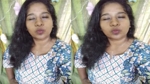 Tamil Hot Girl On Videocall And Blowjob Fucking