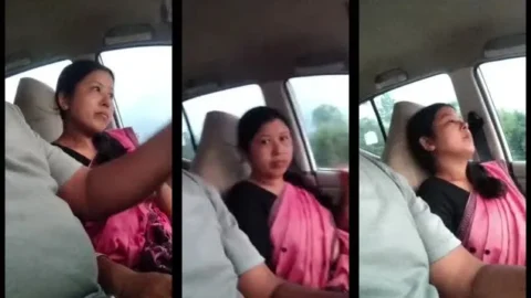 Assamese Bride Performing Blowjob on Her Groom in a Hote...