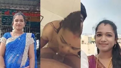 Tamil Beautiful Newly Married Wife Honeymoon Blowjob Leaked By Her Cuck Husband