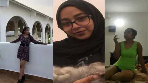 Horny Hijabi Indian Gf Spreading Asshole For Lover