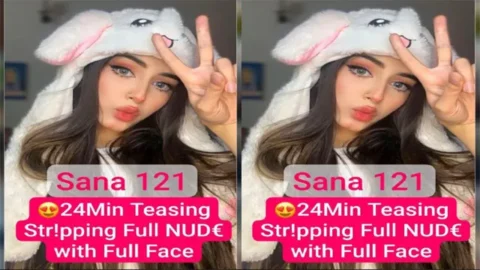 Beautiful Snapchat Girl Sana 24Min Premium Live
