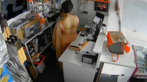 Real Shop Manager Affair Multipule Wife Cctv Cam