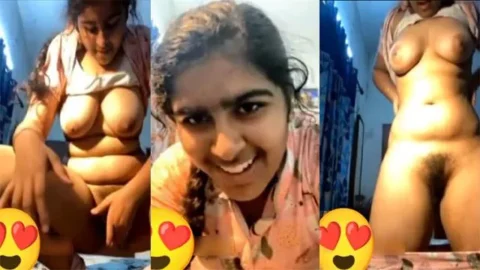 Beautiful Tamil Girl Showing - Fingering Her Pussy