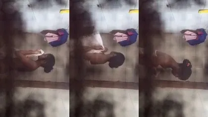 Tamil Wife Secretly Nude Record When Bathing Part 2