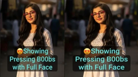 Beautiful Desi GF Latest Most Exclusive Viral Snapchat inbox Showing Pressing Boobs with Full Face
