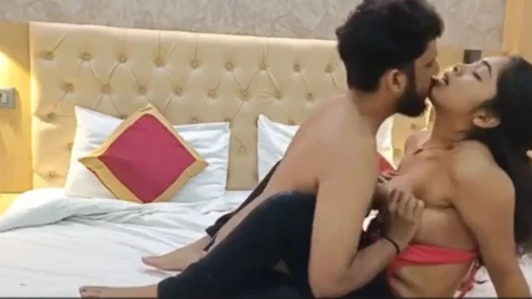 Indian Couple In Oyo Hotel