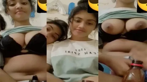 Beautiful Sexy Mal Showing - Her Tight Boobs