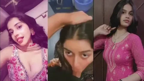 GF ko bathroom me dick chusaya aur bed pe doggy style chudai