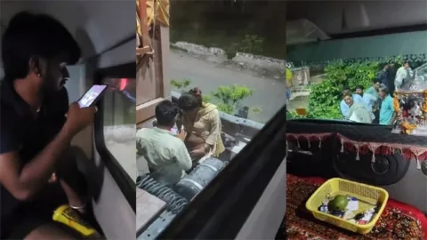 Indian Trans Blowjob - Fucked in Public Place