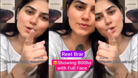 Reet Brar Famous Punjabi Latest - Trending Viral Showing Boobs
