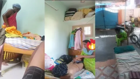 Son Manipulated Aunty - to oil massage dick - Full tamil audio