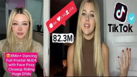Beautiful Insta Influencer Most Exclusive - Unlocked Dancing Full Frontal Nude with Full Face