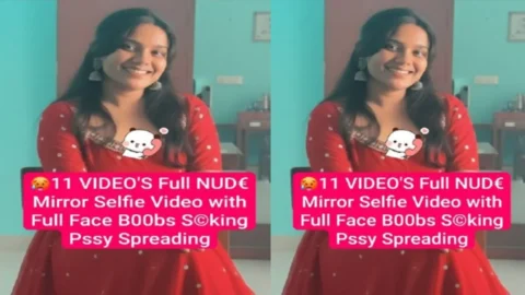 Desi GF Latest Teasing Nude Infront of Mirror with Full Face Sucking