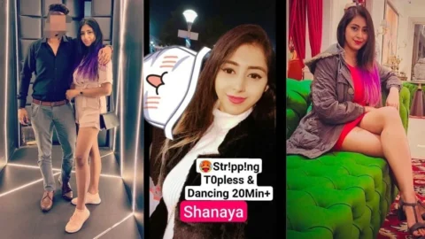 SHANAYA Beautiful Horny Insta Influencer Most Demanded Premium Live