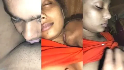 Desi Bhabhi Sloppy Deepthroat Blowjob to Devar in Sex Tape Video MMS