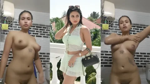 Sarmishtha Sarkar Shower Video Soaping Her Huge Boobs and Wet Pussy Video MMS