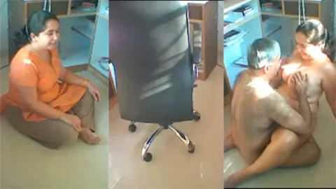 Mature Office Aunty - Sex With Her Boss