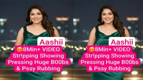 Aashii Beautiful Model Premium Live - Teasing Stripping Showing Pressing Huge Boobs - Pssy Rubbing