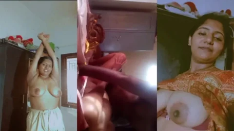 Young Aunty Affair Topless Boobs and with Fucking Black cock