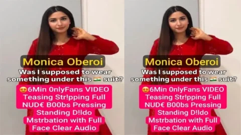 Monica Oberoi Famous Punjabi - NRI Teasing Stripping Mstebation Video